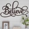 metal house cutout target|Hastings Home Decorative Believe Metal Laser .